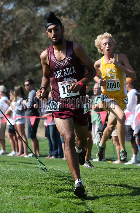 12SIHSD1-100.JPG - 2012 Stanford Cross Country Invitational, September 24, Stanford Golf Course, Stanford, California.